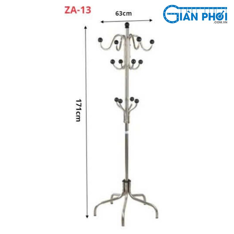 Giá treo quần áo inox ZA-13