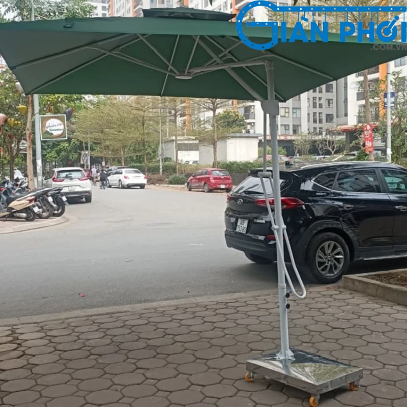 Ô Dù Lệch Tâm Vuông Hòa Phát 3M