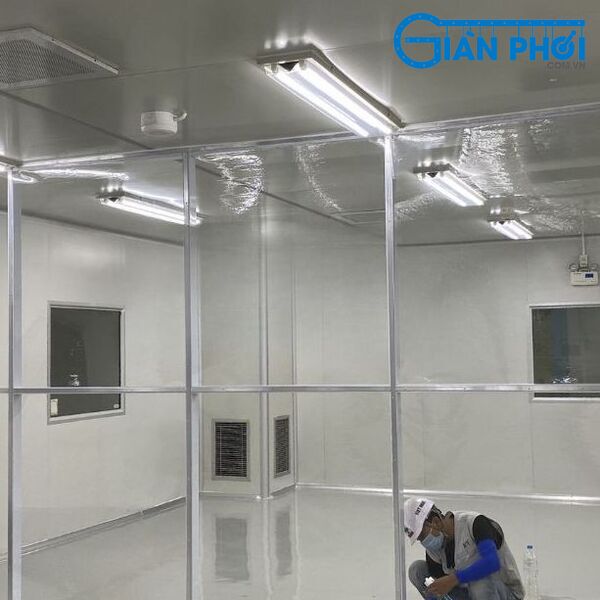 Vách ngăn nhựa PVC trong suốt