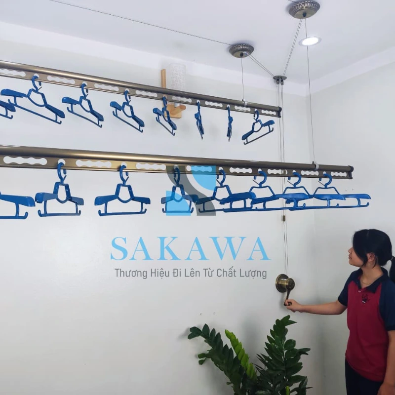 Giàn phơi thông minh Sakawa - S202